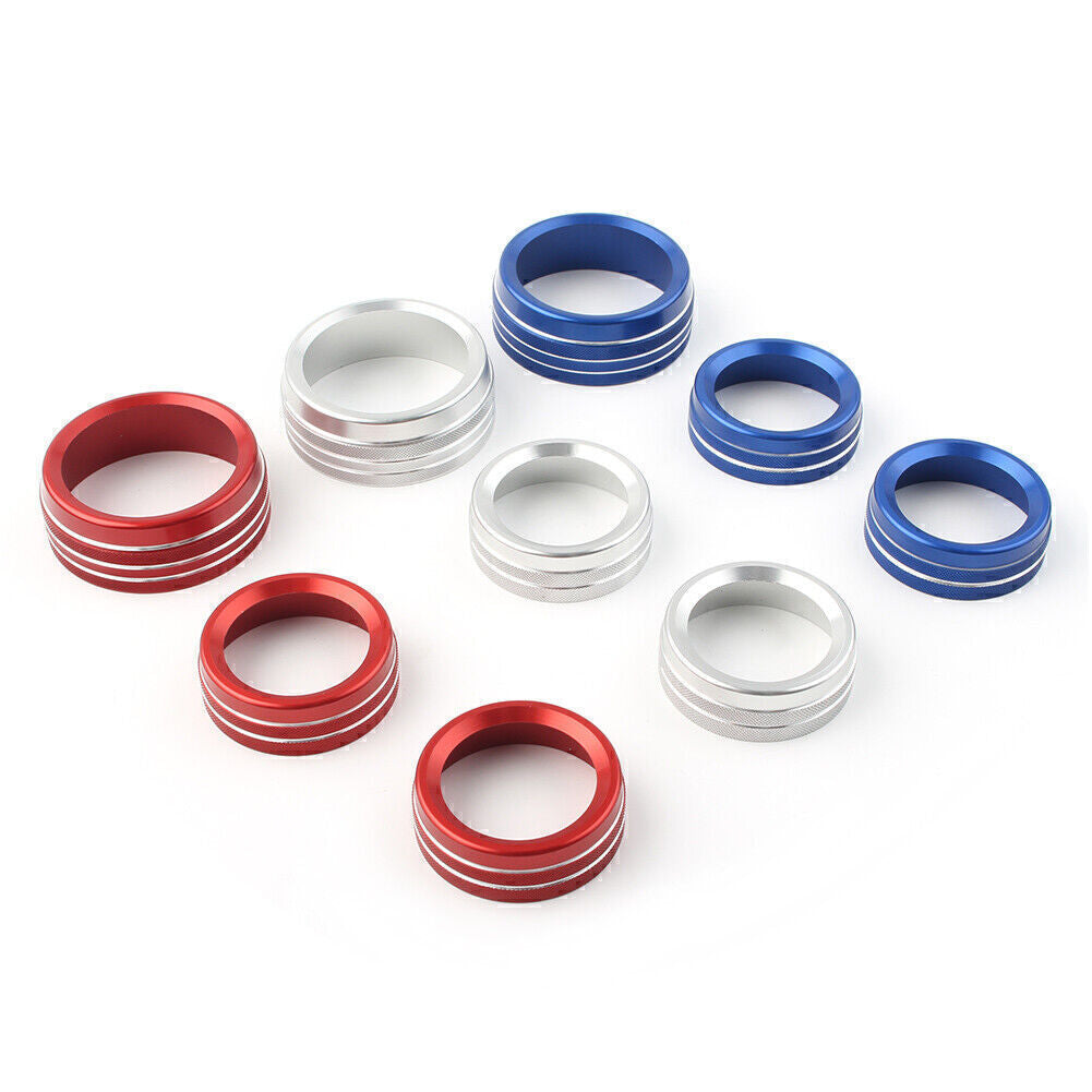 3x Air Conditioner Switch CD Button Knob Fit for Dodge for Challenger 2015-2020 16 17