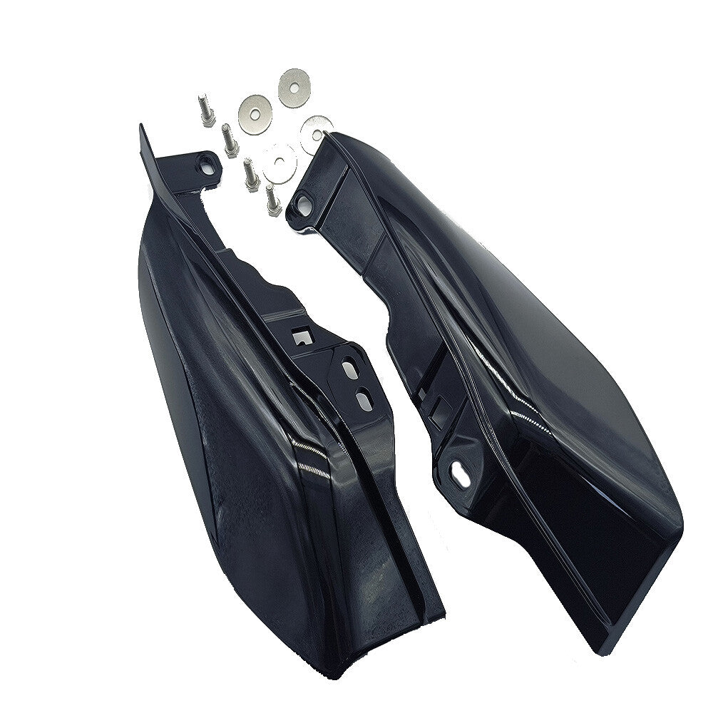 Black Mid Frame Air Deflector Trim Heat Shield For Touring Road Glide 2017-2022
