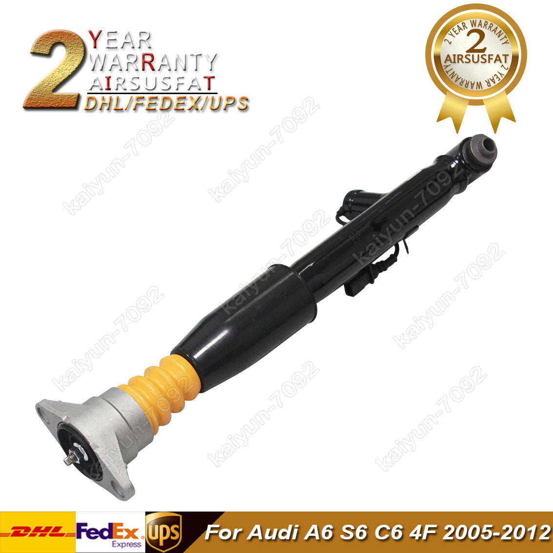 Rear Right Air Suspension Absorber Shock Strut for Audi A6 S6 C6 4F 4F0616032M