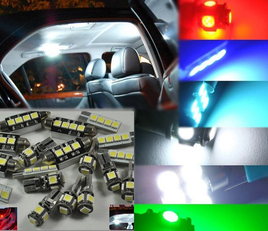 Error White 19 Light SMD LED Interior Package for BMW E71 X6 X6M 2008-2012