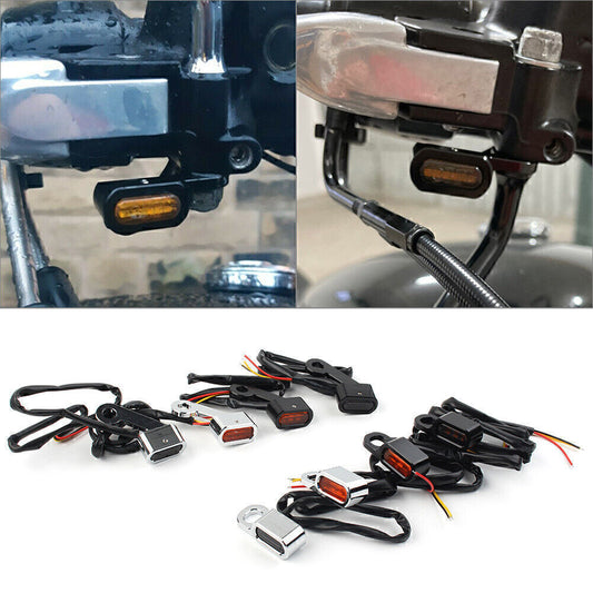 Motorcycle for Mini LED Turn Signal Light Fit for Harley Sportster 883 1200 2004-2021