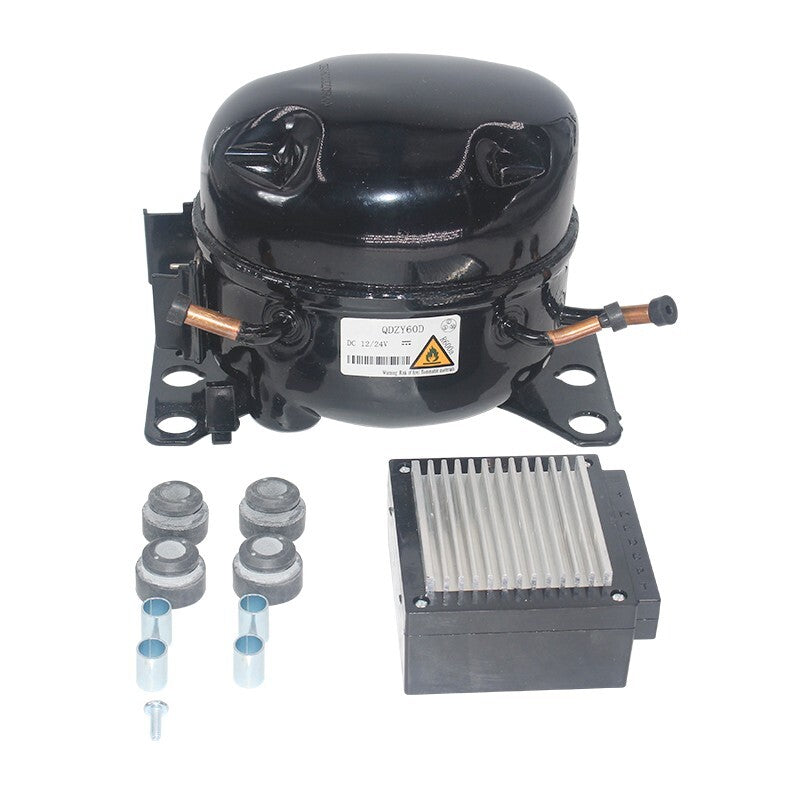12V 24V Car Refrigeration Air Compressor Fridge Freezer Marine Solar R600a