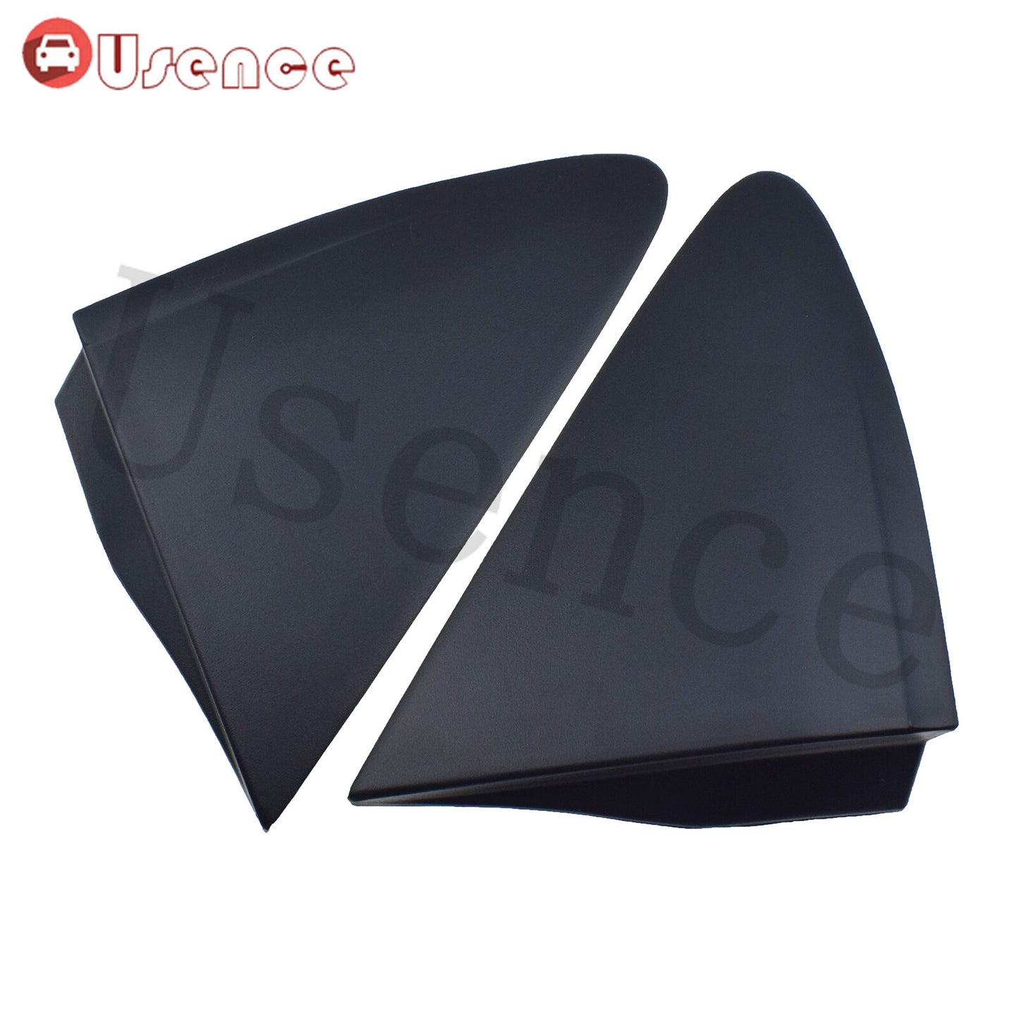 2Pcs Left  Right Fender Mirror Molding Triangle Trim for Toyota Yaris 2012-2014