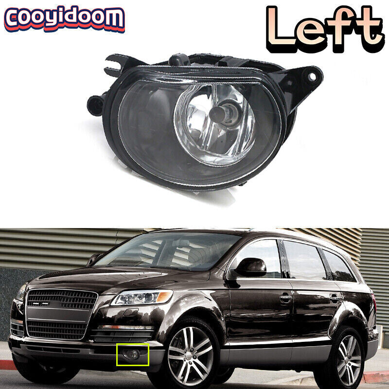 The left front fog light with bulb is suitable for Audi Q7 2007-2009 and for Audi A3 2004-2008.