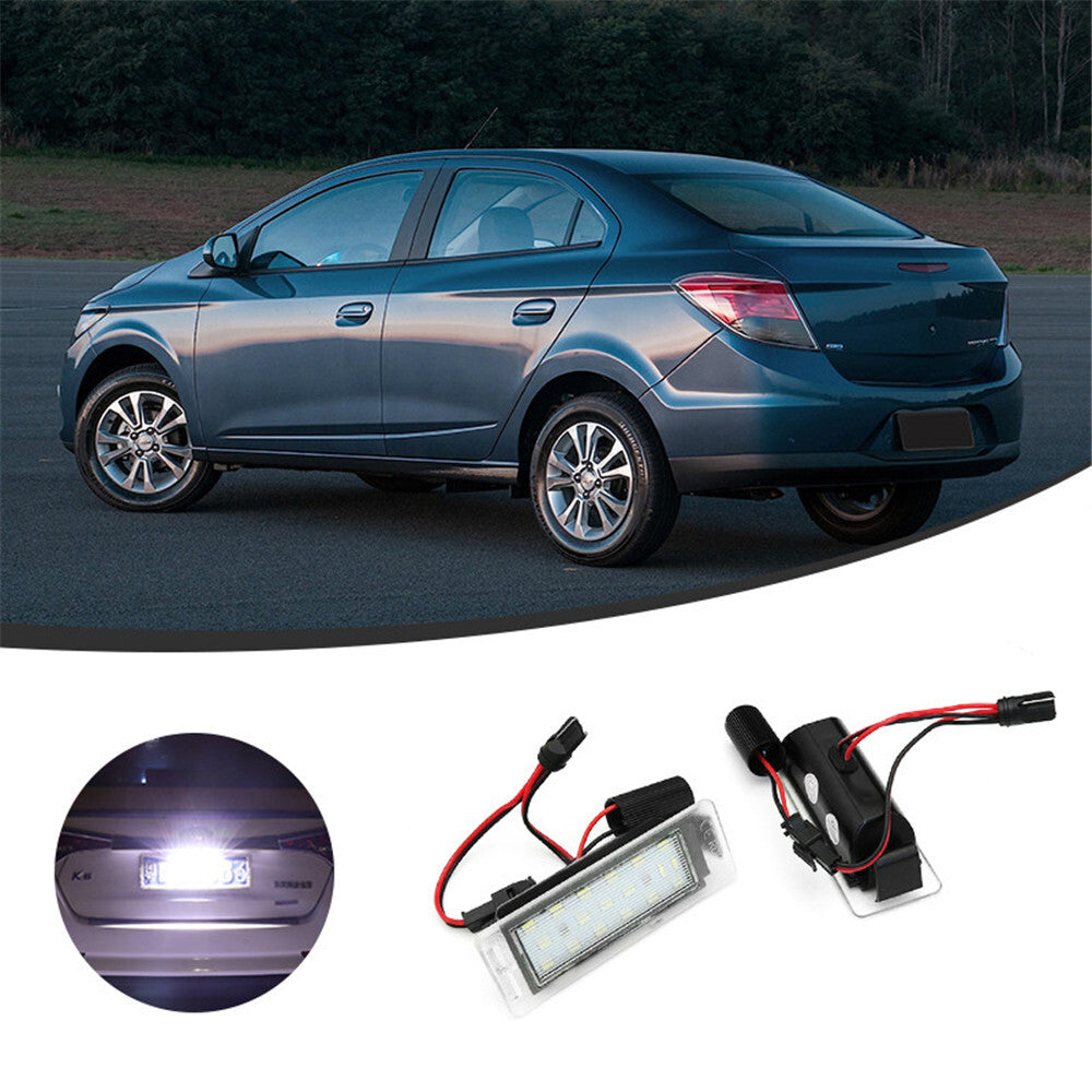 2x LED Licence Number Plate Light for Vauxhall Mokka Insignia Sports Tourer VXR8