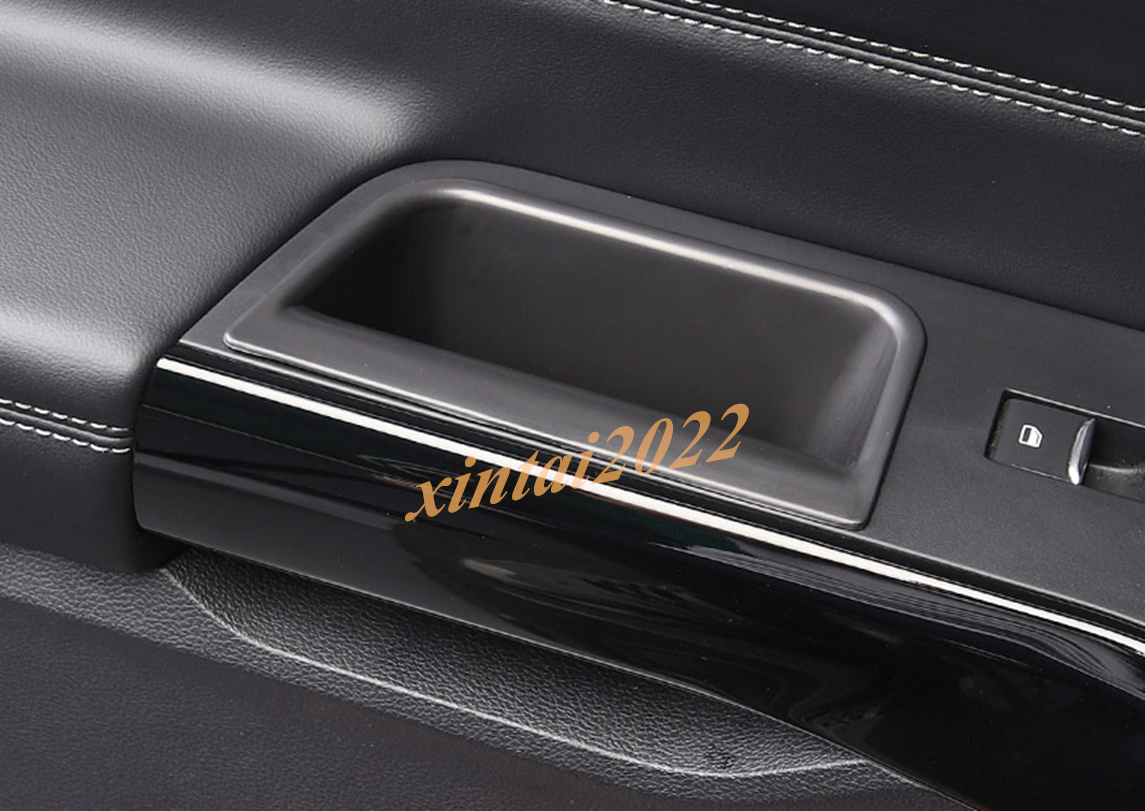 for Ford Explorer 2020-2023 Black Interior Door Armrest Organizer Storage Box