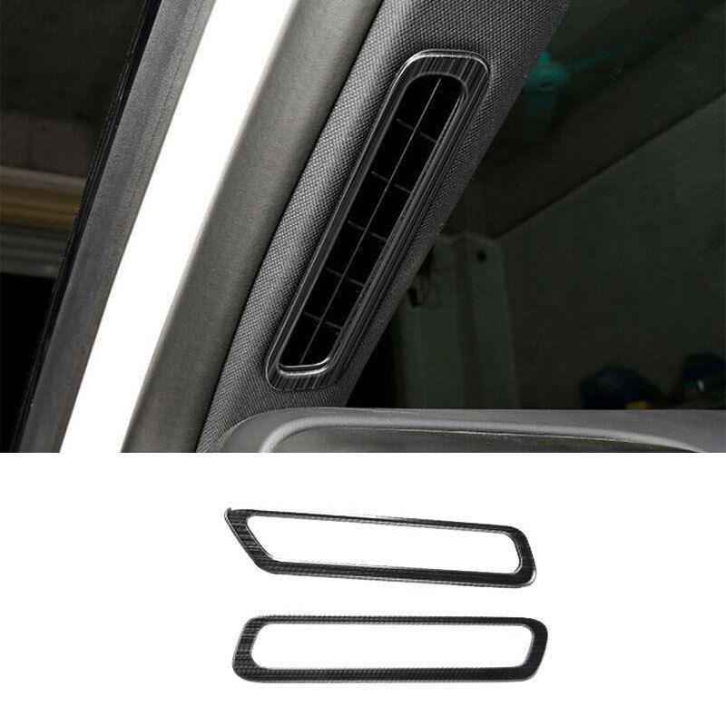 A Pillar Air Outlet Vent Cover Trim Fit for Ford Explorer 20-2022 Black Titanium