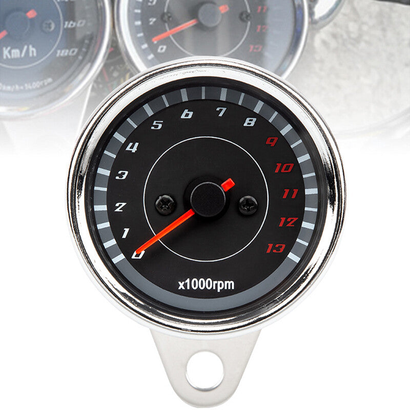 12V motorcycle/scooter odometer, tachometer, speedometer 0~13,000 RPM