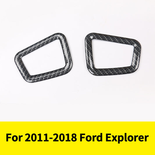 Dashboard Air Vent Outlet Cover Trim Bezels for Ford Explorer 2021-2019