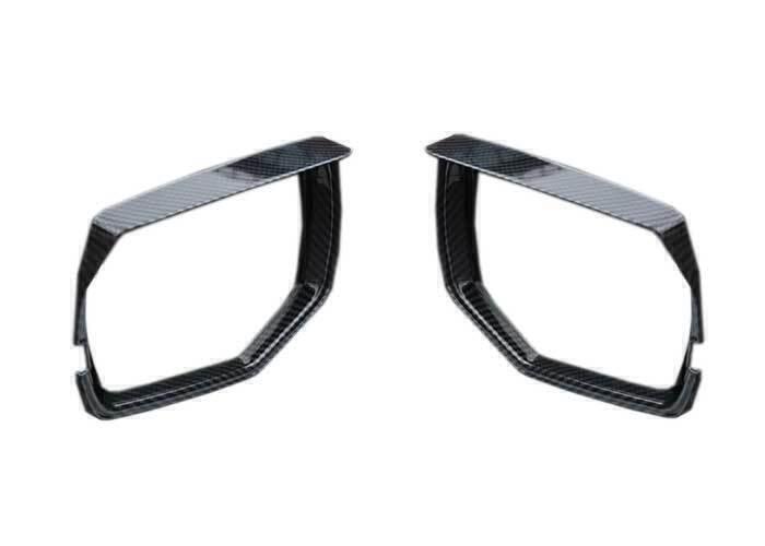 Exterior Rear View Mirror Frame Trim 2X Carbon Fiber for Cadillac CT5 2020-2024