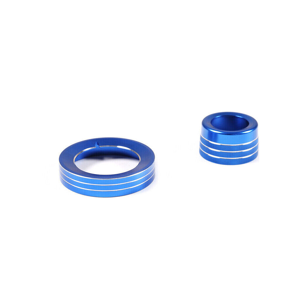 Blue Headlight Switch 4WD Four-wheel Drive Knob Trim for Ford Ranger 2015-2021