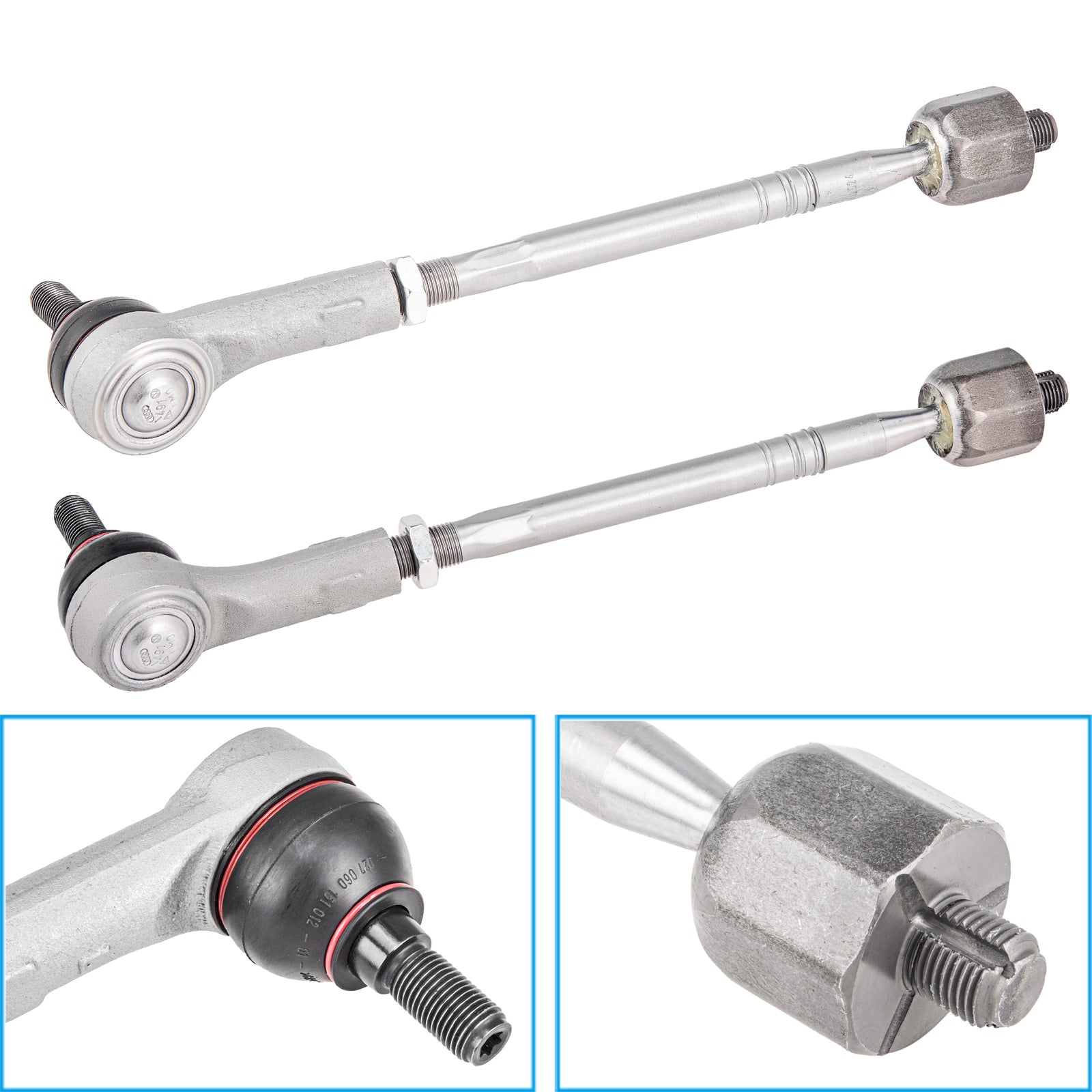 1 Pair Left  Right Steering Tie Rod Assembly for Porsche for Cayenne 2003-2019