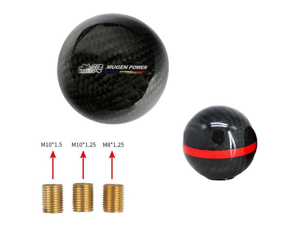 Manual shift lever, Mugen carbon fiber, red, suitable for Honda for Acura