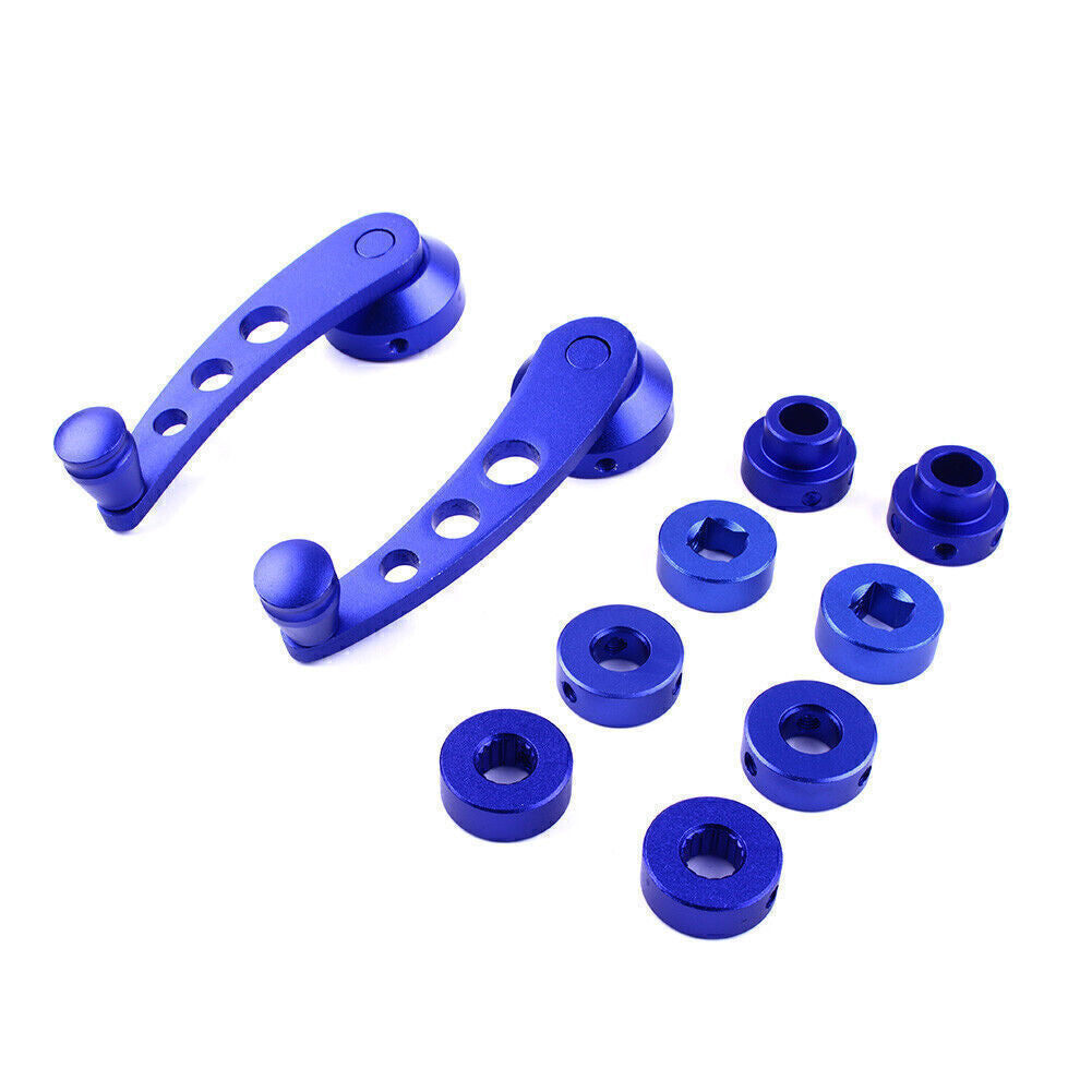 2x Universal Window Handle Winder Riser Winder Crank Riser Aluminum Alloy