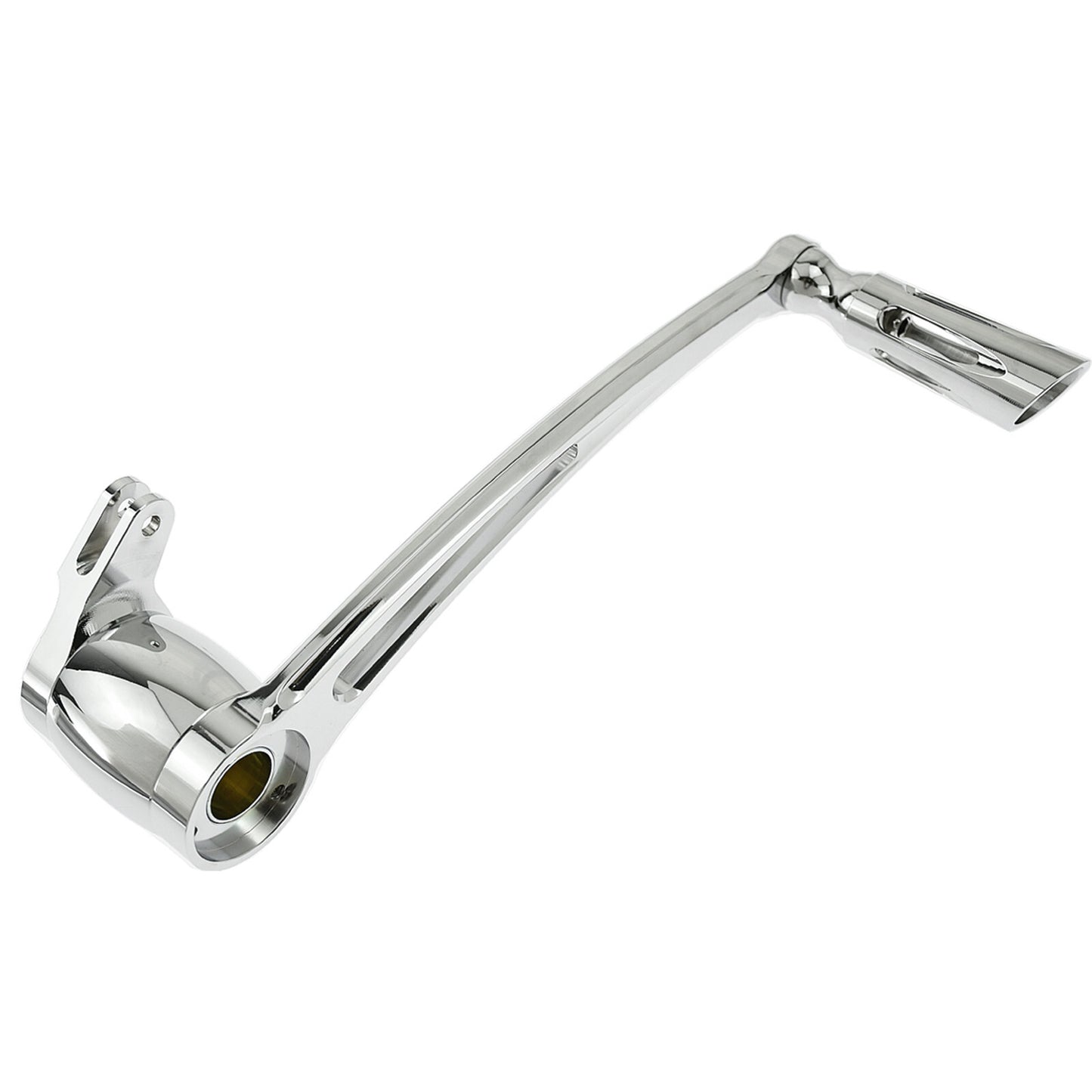 Brake Arm with Pedal Chrome Fit for Harley Touring Road King Glide Trike 1997-07