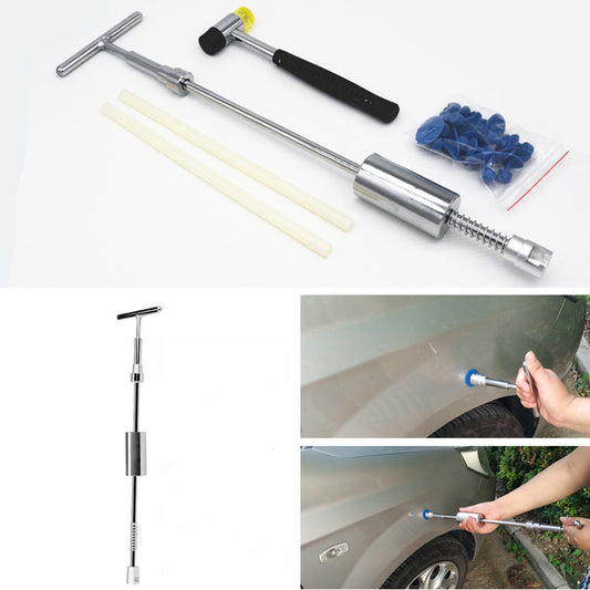 Car Boby Paintless Dent Repair Pit Removal T Bar Slide Hammer Glue Puller Tool