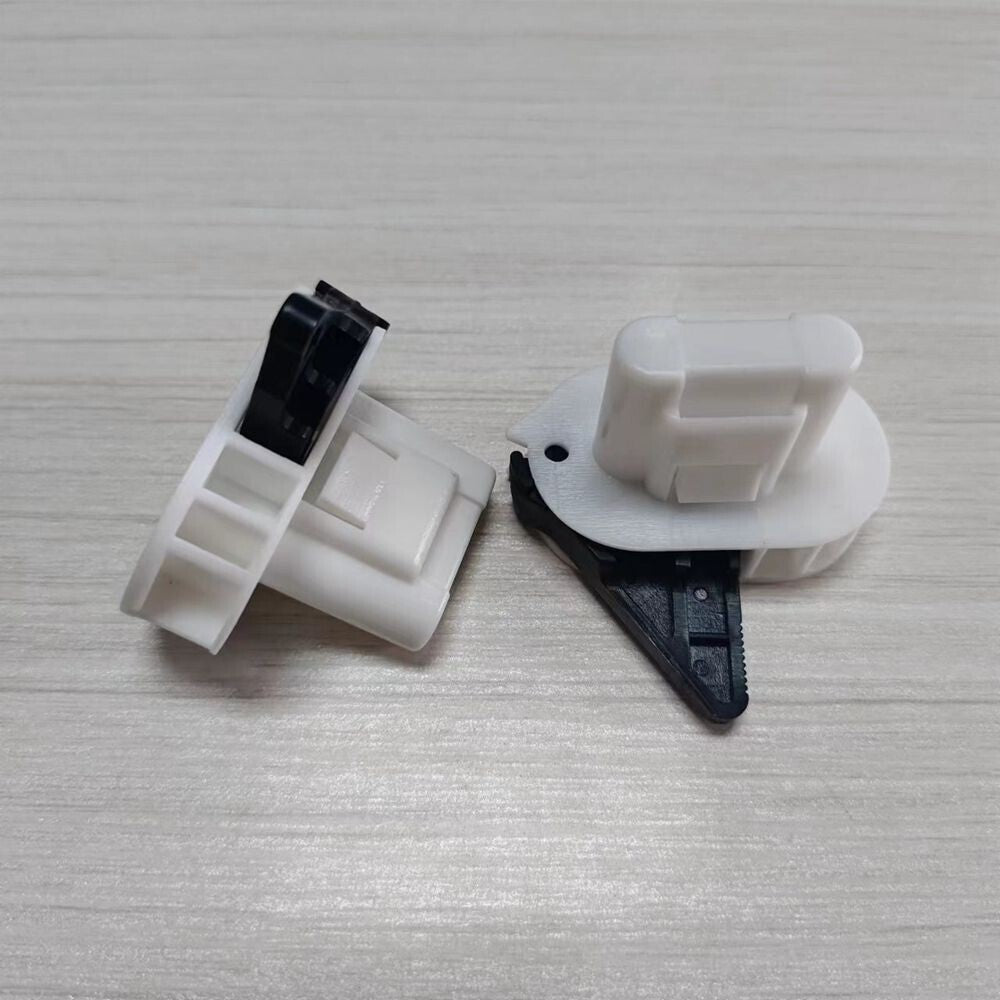 2x for Mazda Car Rear for Seat Cushion Pad Clips White Nylon GHK157529