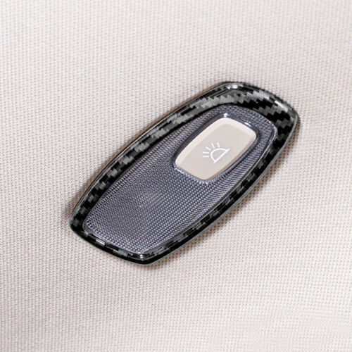 2For for Kia Carnival 2022-2023 Carbon Fiber ABS Side Reading Light Frame Cover Trim
