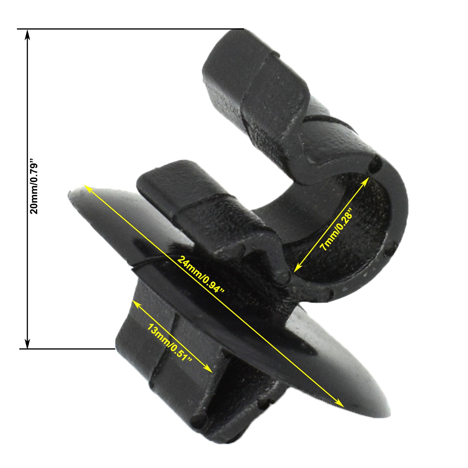 2x bonnet support bonnet rod holder clip for Opel Vivaro X83 2001~2014