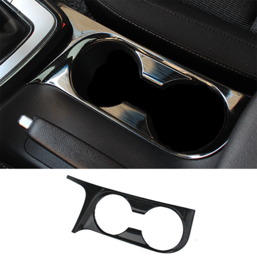 for Hyundai for Elantra 2017-2020 Black Central Console Water Cup Frame Cover Trim