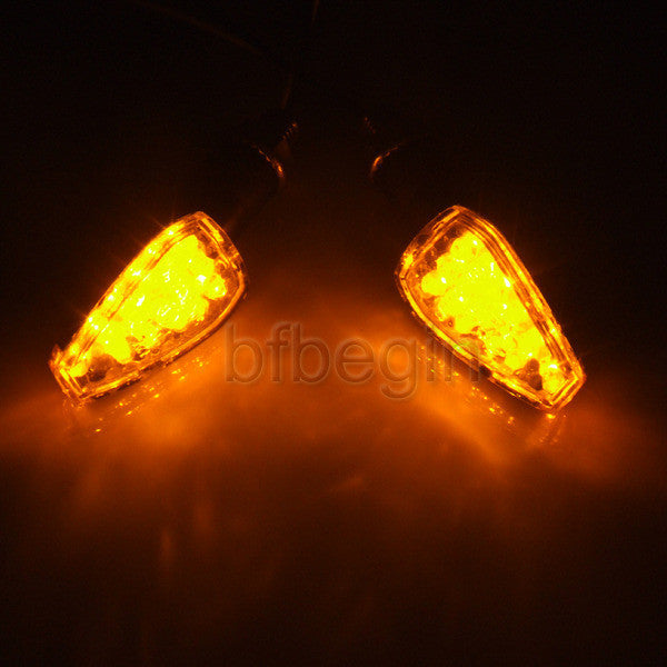4x LED Motorcycle Turn Signal Flashing Indicator Lights for Yamaha , for Suzuki , and for Honda