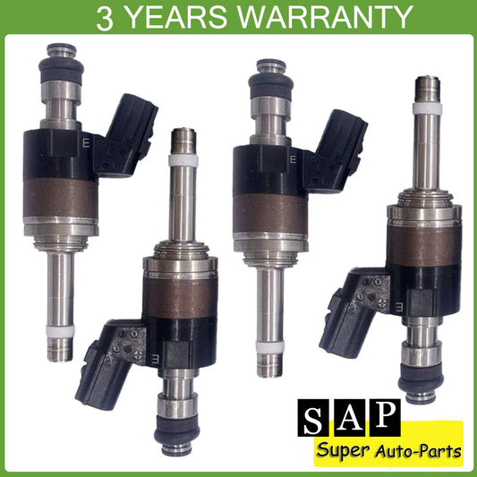Set of 4 Fuel Injectors 16010-5BX-305 for Honda HR-V Jazz 2019 1.5L (Type E)