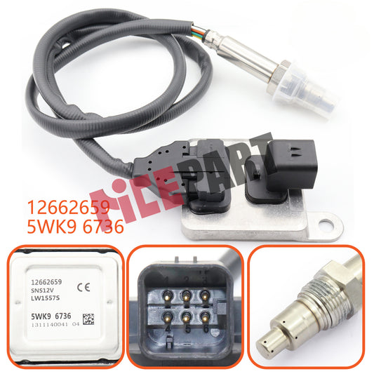 12641557 5WK96736 12662659 Nox Sensor Compatible with 2014-2015 for Chevrolet for Cruze
