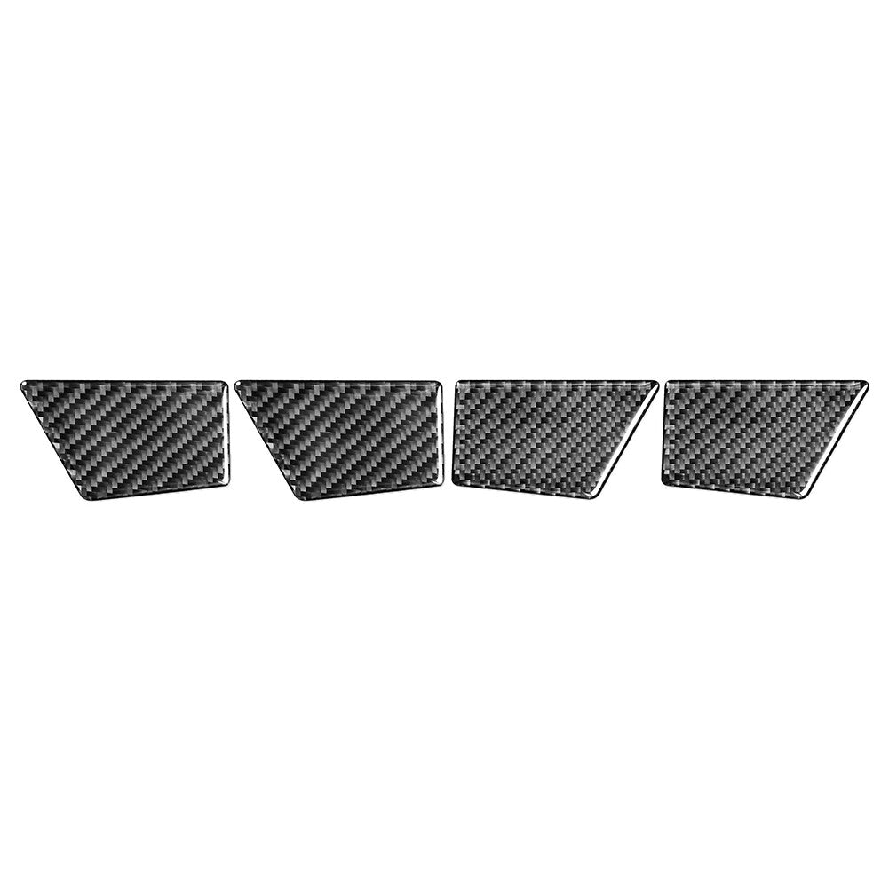 4xT¨¹rgriffschalen-Abdeckungsverkleidung f¨¹r for Ford Mondeo 13¨C19 Kohlefaser schwarz