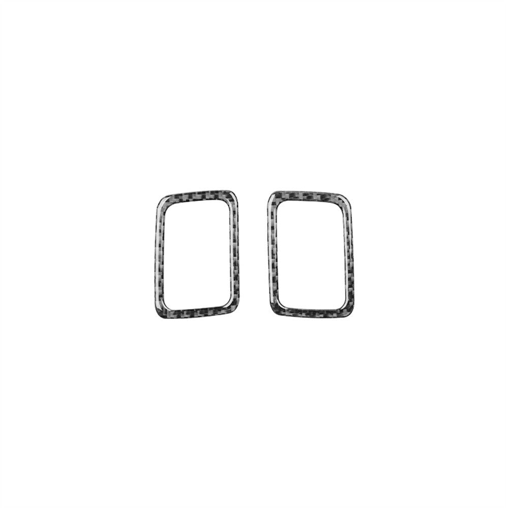 Carbon Fiber Console Air Vent Outlet Cover Trim for Toyota for Corolla 2007-2013