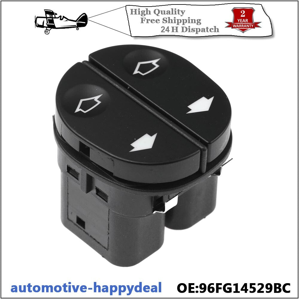 Electric Power Window Switch for Ford Fiesta Fusion MK5 MK6 96FG14529BC