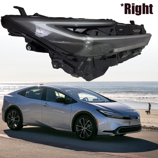 Passenger Right side For 2023 2024 for TOYOTA PRIUS LED Headlight Head Lamp