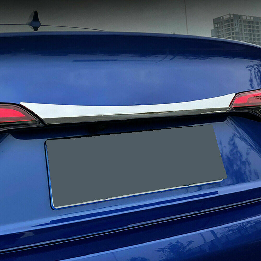for Honda for Civic Sedan 2022-2023 Chrome Rear Trunk Tailgate Lid Panel Cover ABS