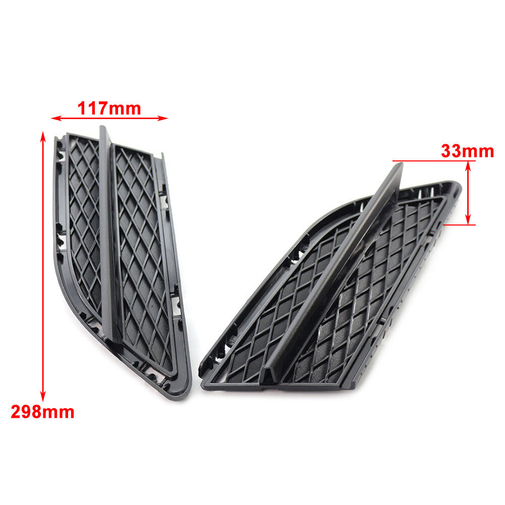 For 09-12 3Series E90 E91 51117198901 Front Left Bumper Lower Grille Trim Insert