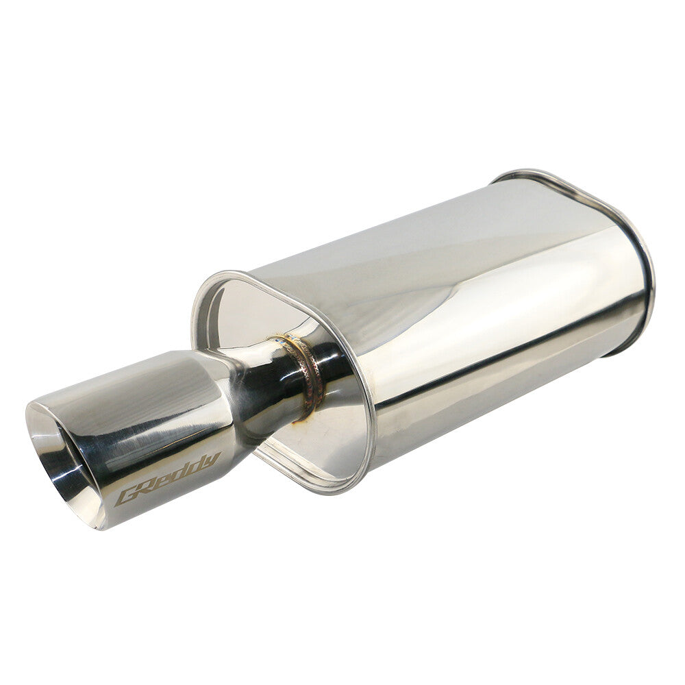 2.5 ID 4 OD Performance Sport Great Sound Straight Exhaust Muffler Tip New