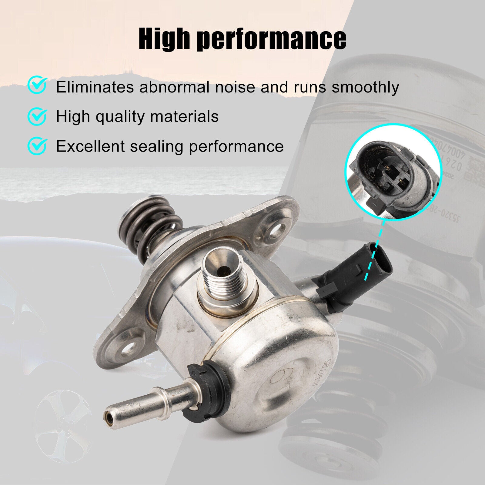 1x 2017-2019 High Pressure Pump 35320-2B250 for Hyundai Sonata for Kia Soul Rio 1.6L