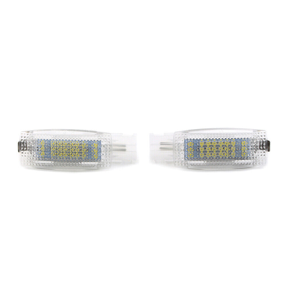 Fit for VW for Golf for Jetta for Passat 2x Car Interior Visor Vanity Mirror LED White Light