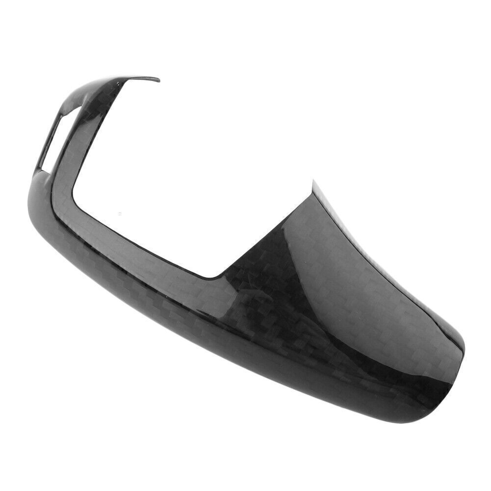Gear Trim Shift Knob Cover Panel Decal Carbon Fiber Fit for BMW 1-5 Series Car Auto