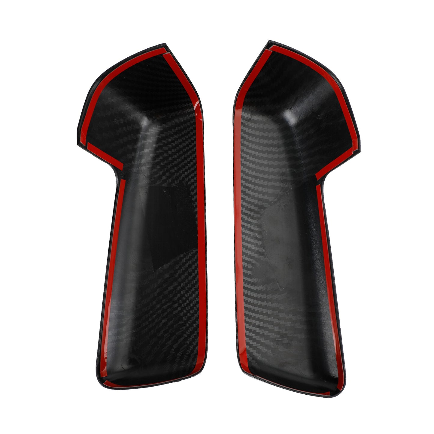 Two upper half-mirror caps for 2019-2023 for Chevrolet Silverado/ for GMC for Sierra 1500