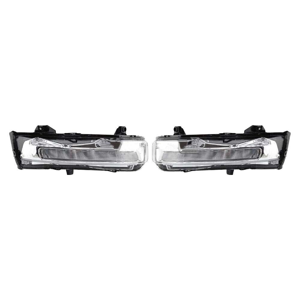 DRL LED Daytime Running Fog Light W/Turn Signal Pair for Ford for Mustang 2018-2022