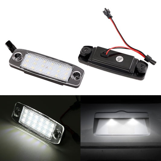 2 x LED License Plate Lights for Kia Sportage Sorento for Hyundai Sonata for Elantra