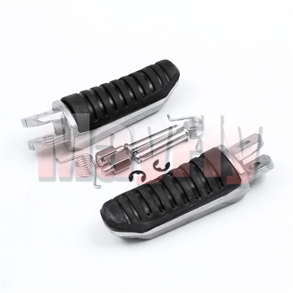 Front Rubber Footrest Peg Pedals Fit For GSF1200 GSF1250 Bandit GSX1300R B-King