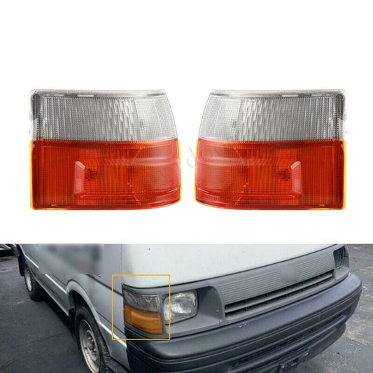 Corner Lamp Side Light Indicator Lamp LH RH Pair for Toyota Hiace RZH 1989-2004