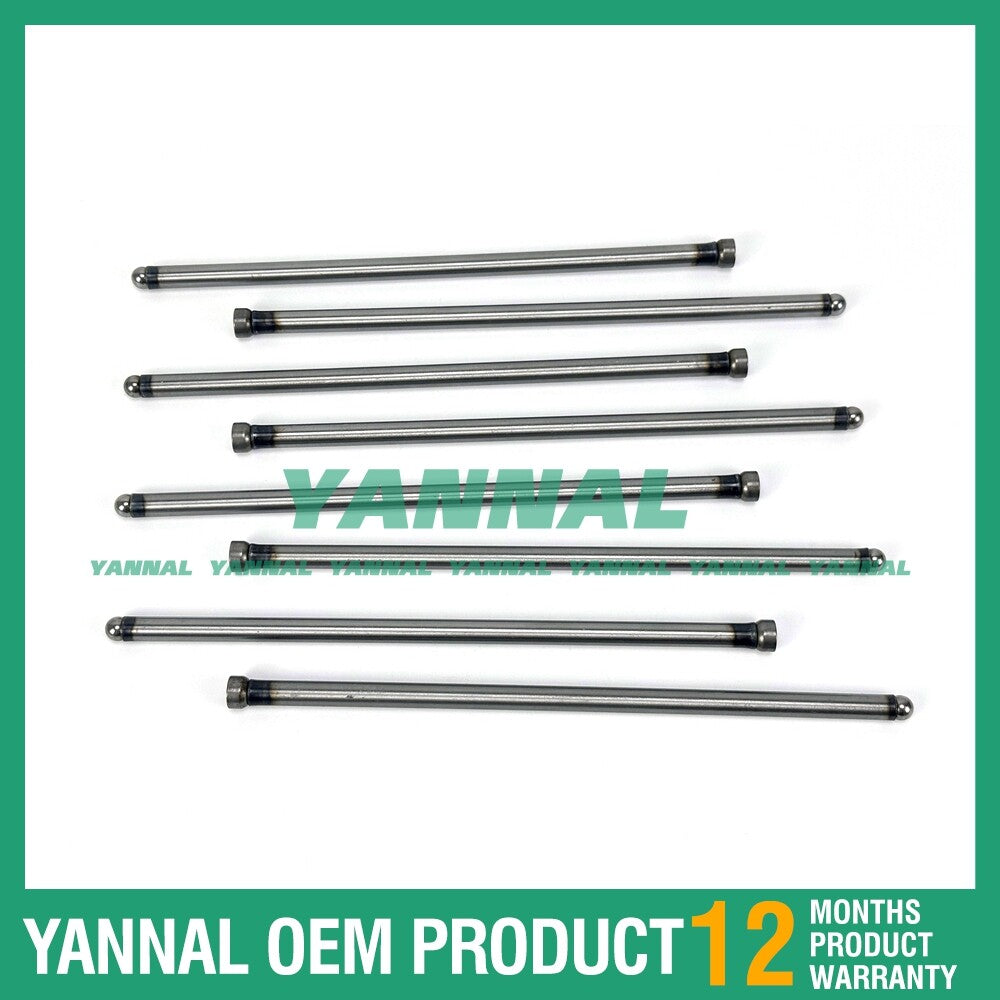 new 4x 15221-15110 valve push rods suitable for Kubota V1902 and V1702 engines.