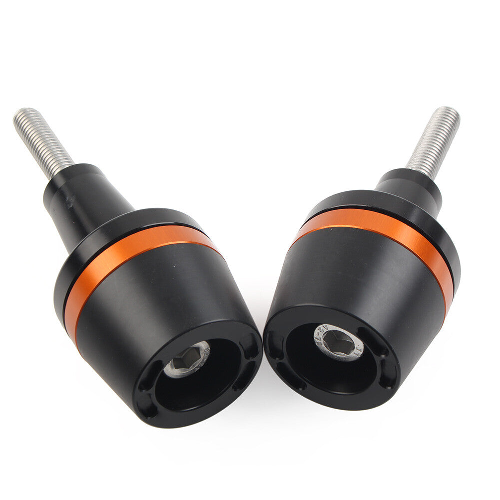 for Yamaha for Suzuki for Honda for Kawasaki Universal Frame Sliders Crash Protector Orange