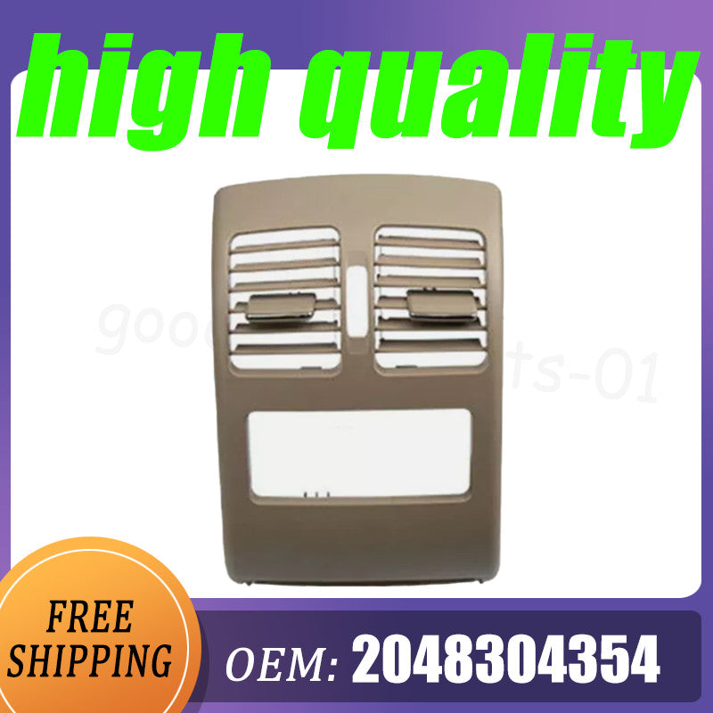 One beige rear center console air vent AC panel cover suitable for Mercedes-Benz X204 GLK300 09-16