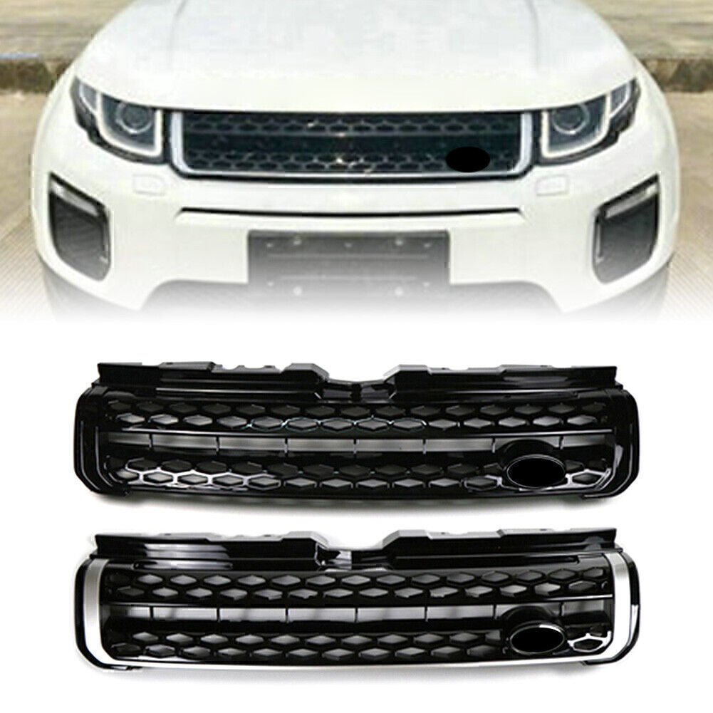 1X Upper Front Bumper Mesh Grille Grill for Range Rover Evoque 2010-2019 17 16