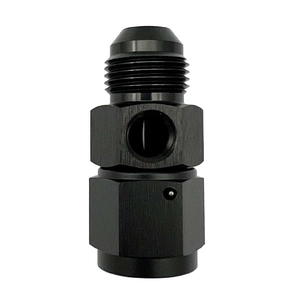 12AN Fuel Fitting Male to Female with 1/8 NPT Gauge Sensor Port Hose Adapter