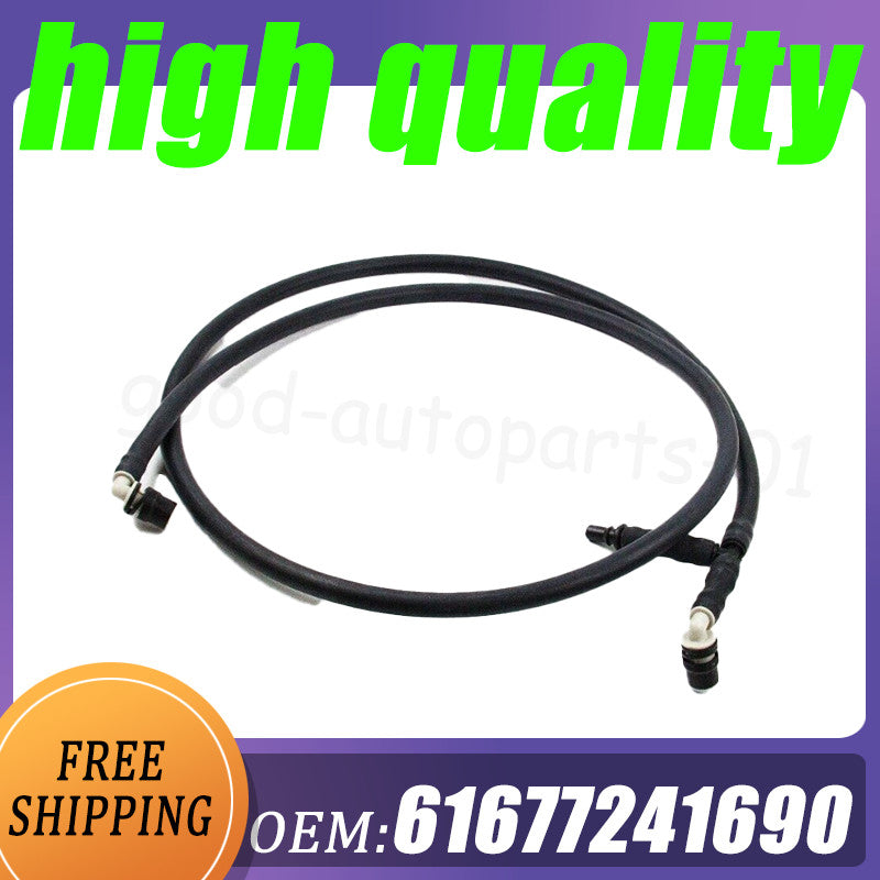 61677241690 Headlight and washing machine water hose suitable for BMW 3 Series, F30, F31, 4 Series, F32, F33, F36