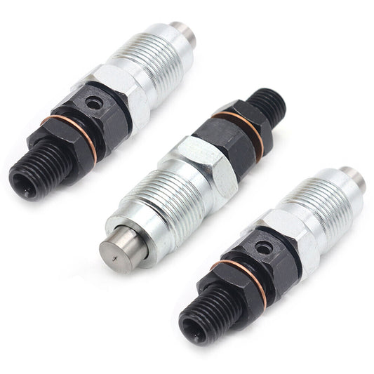 3PCS Fuel Injectors For Kubota D722 Engine H1600-53000 16001-53002 16001-53000