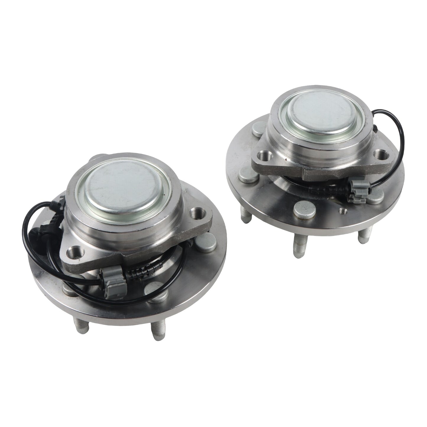 2X Front Wheel Bearing Hub Assembly For 2007-2013 Silverado 1500 4.3L 4.8L 5.3L